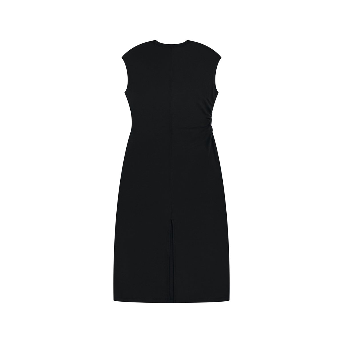 DIVINUMEST "Faithful" Ruched Sleeveless Dress