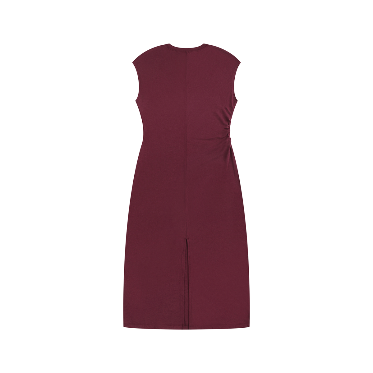 DIVINUMEST "Faithful" Ruched Sleeveless Dress
